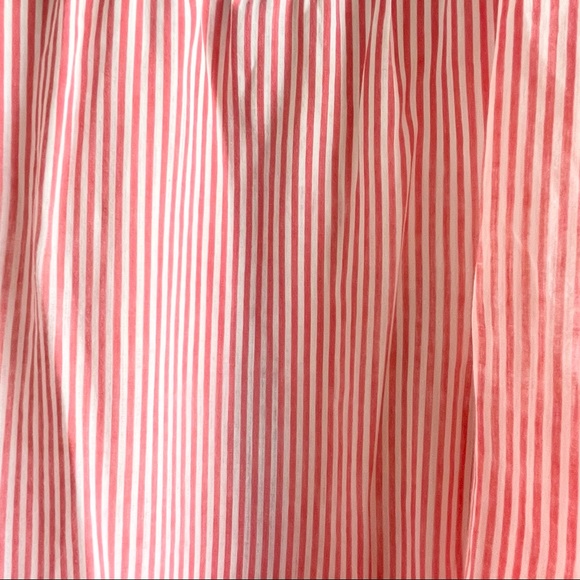VTG Red and White Candy Stripe Muumuu House Dress - Picture 8 of 15